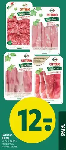 Coop 365 Italiensk pålæg tilbud