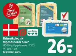 Coop 365 Thise økologisk vesterhavsost tilbud