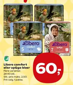 SuperBrugsen Libero comfort eller up&go bleer tilbud