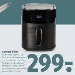 Coop 365 Airfryer 8 liter tilbud