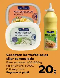 SuperBrugsen Graasten kartoffelsalat eller remoulade tilbud
