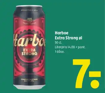 Coop 365 Harboe Extra Strong øl tilbud
