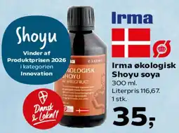 SuperBrugsen Irma økologisk Shoyu soya tilbud