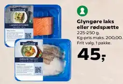 SuperBrugsen Glyngøre laks eller rødspætte tilbud