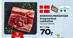 SuperBrugsen BORNHOLMERGRISEN krogmodnet nakkefilet tilbud