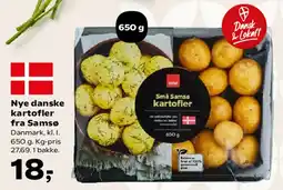 SuperBrugsen Nye danske kartofler fra Samsø tilbud