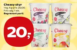 SuperBrugsen Cheasy skyr tilbud