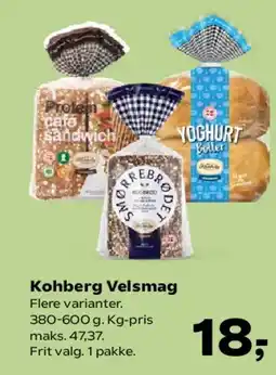 SuperBrugsen Kohberg Velsmag tilbud