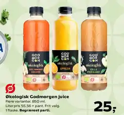 SuperBrugsen Økologisk Godmorgen juice tilbud