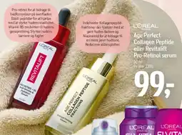 Føtex Age Perfect Collagen Peptide / Revitalift Pro-Retinol serum tilbud