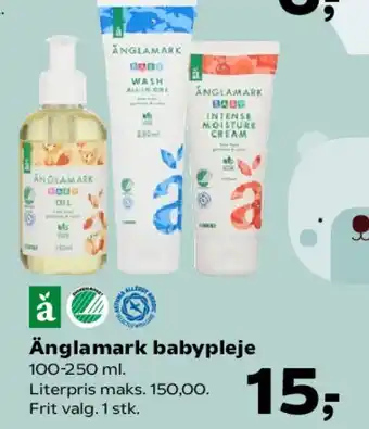 SuperBrugsen Änglamark babypleje tilbud