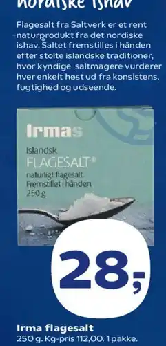 Kvickly Irmas flagesalt tilbud