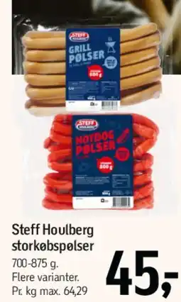 Føtex Steff Houlberg pølser tilbud