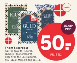 SPAR Them Skæreost tilbud