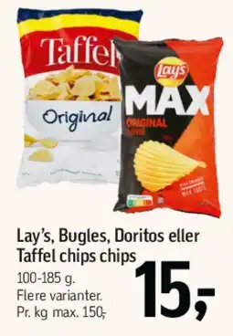 Føtex Lay's, Bugles, Doritos eller Taffel chips tilbud