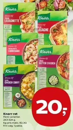 SuperBrugsen Knorr ret tilbud