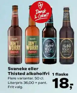 Kvickly Svaneke eller Thisted alkoholfri tilbud