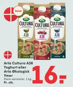 SPAR Arla Cultura A38 / Arla Økologisk Ymer tilbud