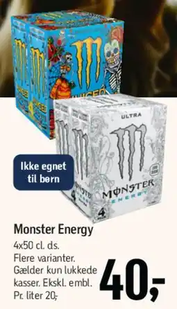 Føtex Monster Energy (4 x 50 cl) tilbud