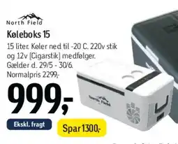 Føtex North Field køleboks tilbud
