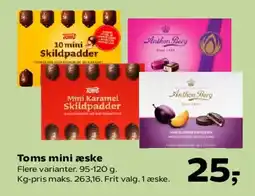 SuperBrugsen Toms mini æske tilbud
