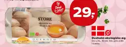 Kvickly Dueholm økologisk æg (store) tilbud