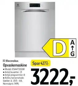 Føtex Opvaskemaskine tilbud