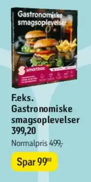 Føtex Gastronomiske smagsoplevelser (Smartbox) tilbud