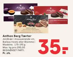 SPAR Anthon Berg Tærter tilbud