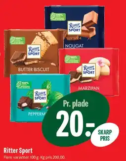 Min Købmand Ritter Sport tilbud