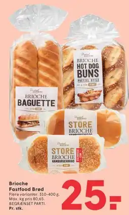 SPAR Brioche / Fastfood brød tilbud