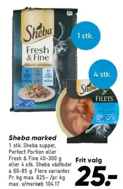 Bilka Sheba (Fresh & Fine / Filets) tilbud