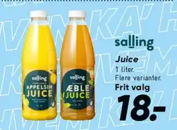 Bilka Salling juice tilbud