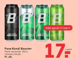 SPAR Faxe Kondi Booster tilbud