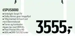 Føtex Philips 65PUS8000 - (price area) tilbud