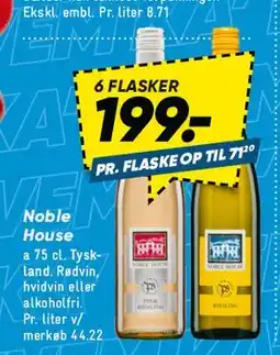 Bilka Noble House (olie/flaske) tilbud