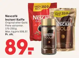 SPAR Nescafé Instant Kaffe tilbud