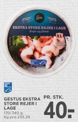 MENY Gestus Ekstra store rejer i lage tilbud