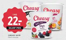 MENY Cheasy Skyr tilbud