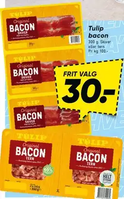 Bilka Original bacon (Tulip) tilbud
