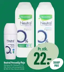 Min Købmand Neutral Personlig Pleje tilbud