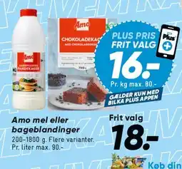 Bilka Amo mel / bageblandinger tilbud