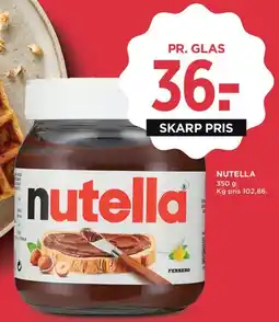 MENY Nutella tilbud