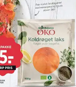 MENY Koldrøget laks tilbud
