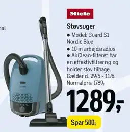 Føtex Miele støvsuger (pose) tilbud