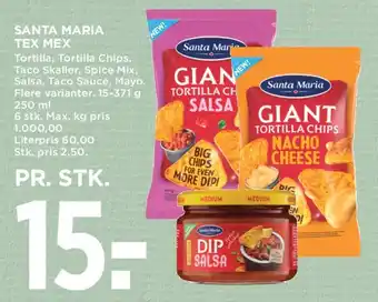 MENY Santa Maria Tex Mex tilbud