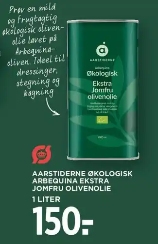 MENY Aarstiderne Økologisk Arbequina Ekstra Jomfru Olivenolie tilbud