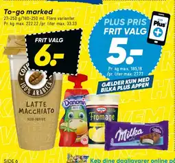 Bilka Udvalgte dagligvarer - Plus pris tilbud