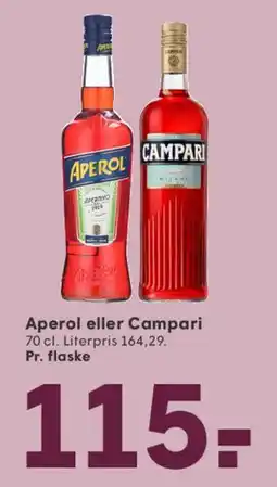 SPAR Aperol eller Campari tilbud