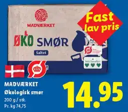 Lidl Økologisk smør tilbud